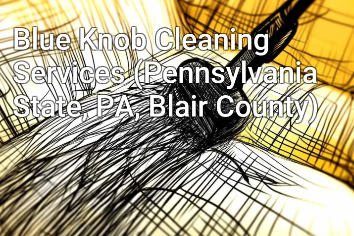 Blue Knob Cleaning Services (Pennsylvania State, PA, Blair County)