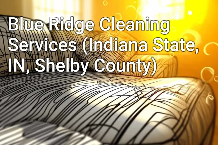 Blue Ridge Cleaning Services (Indiana State, IN, Shelby County)