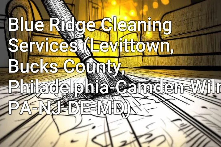 Blue Ridge Cleaning Services (Levittown, Bucks County, Philadelphia-Camden-Wilmington, PA-NJ-DE-MD)
