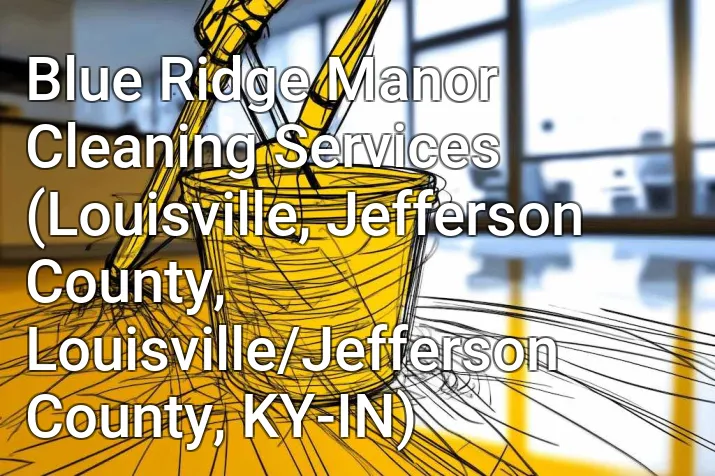 Blue Ridge Manor Cleaning Services (Louisville, Jefferson County, Louisville/Jefferson County, KY-IN)
