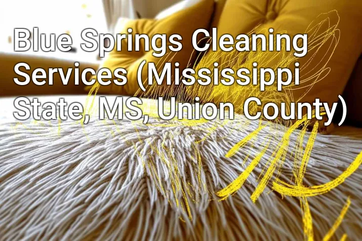 Blue Springs Cleaning Services (Mississippi State, MS, Union County)