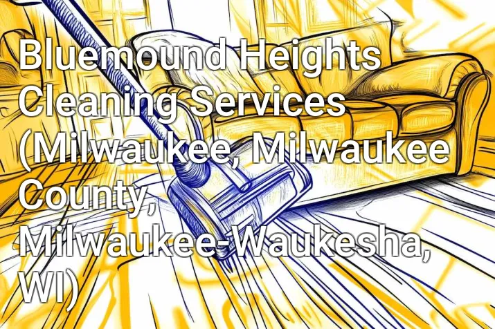 Bluemound Heights Cleaning Services (Milwaukee, Milwaukee County, Milwaukee-Waukesha, WI)