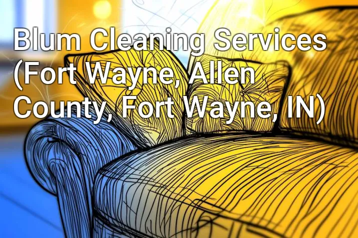Blum Cleaning Services (Fort Wayne, Allen County, Fort Wayne, IN)