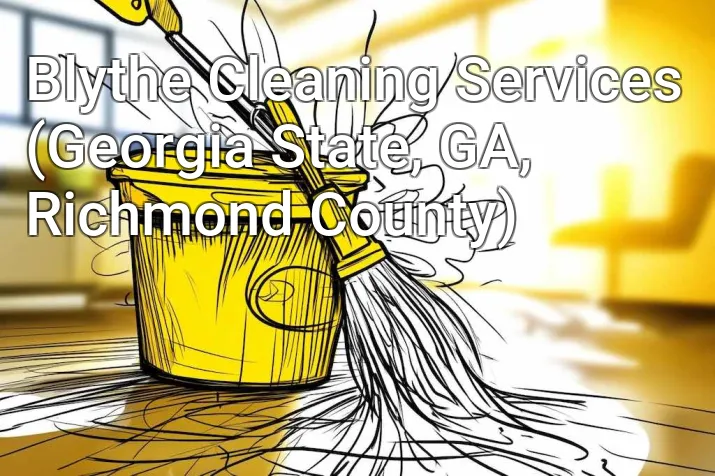 Blythe Cleaning Services (Georgia State, GA, Richmond County)