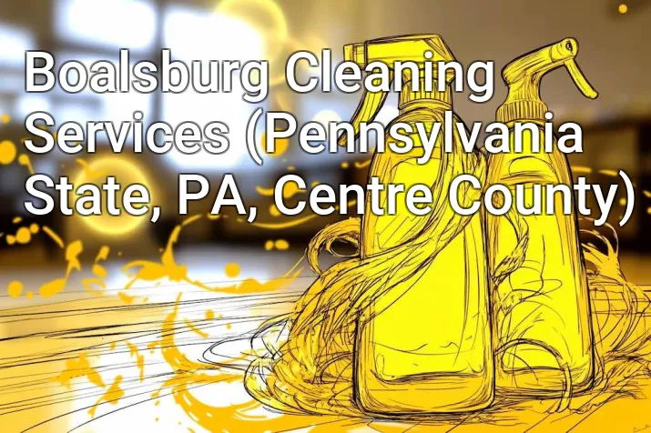 Boalsburg Cleaning Services (Pennsylvania State, PA, Centre County)