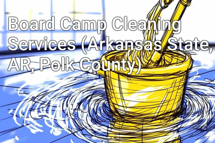 Board Camp Cleaning Services (Arkansas State, AR, Polk County)