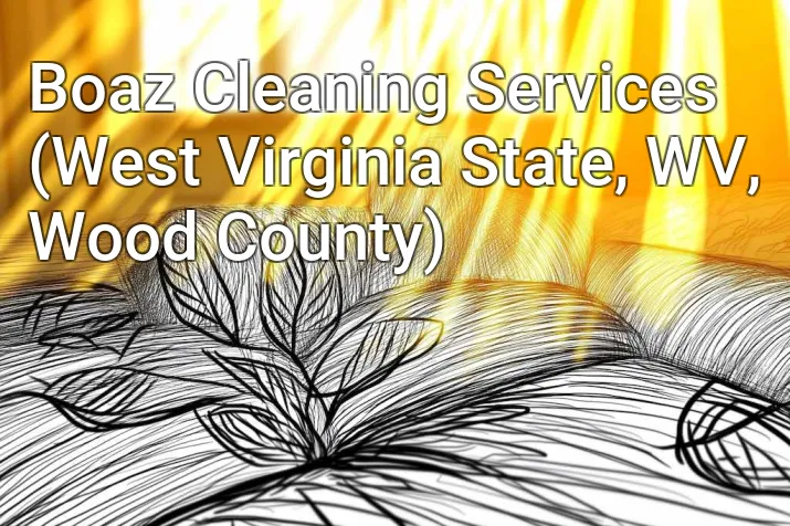 Boaz Cleaning Services (West Virginia State, WV, Wood County)