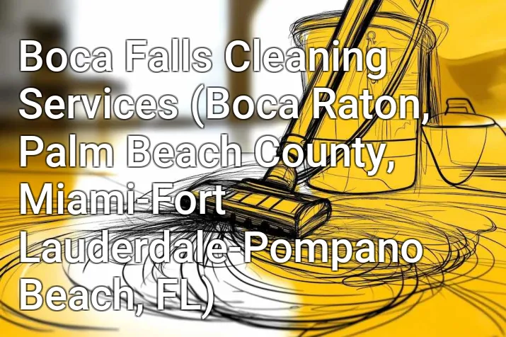 Boca Falls Cleaning Services (Boca Raton, Palm Beach County, Miami-Fort Lauderdale-Pompano Beach, FL)