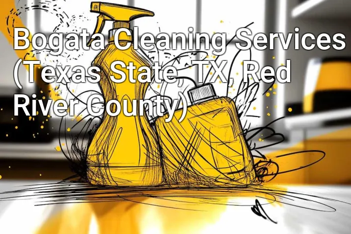 Bogata Cleaning Services (Texas State, TX, Red River County)