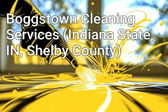 Boggstown Cleaning Services (Indiana State, IN, Shelby County)
