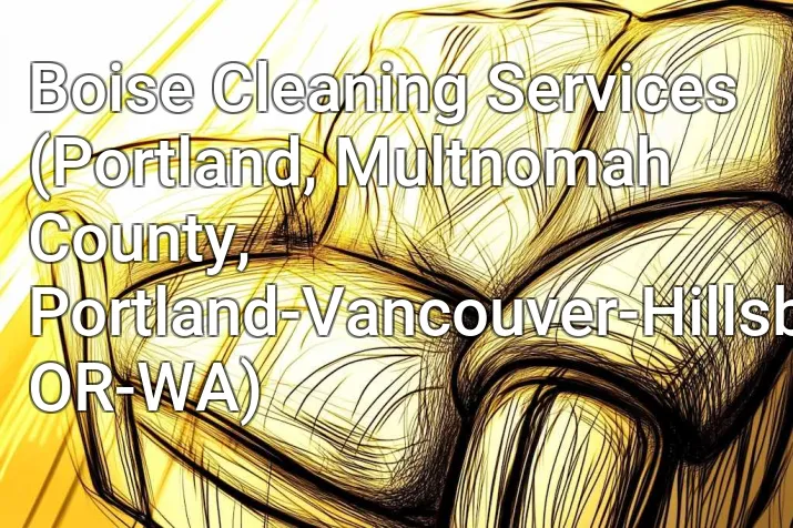 Boise Cleaning Services (Portland, Multnomah County, Portland-Vancouver-Hillsboro, OR-WA)