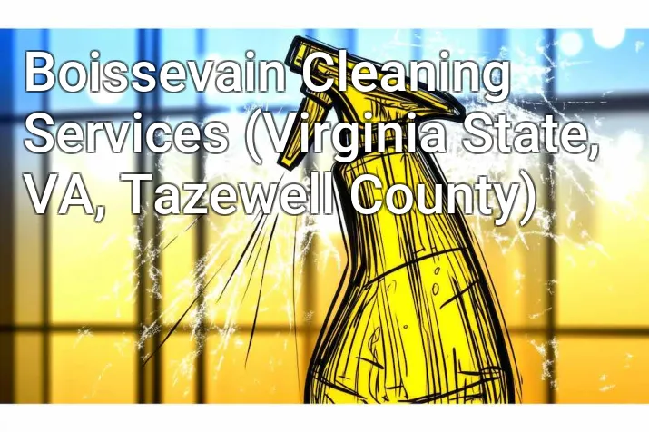 Boissevain Cleaning Services (Virginia State, VA, Tazewell County)