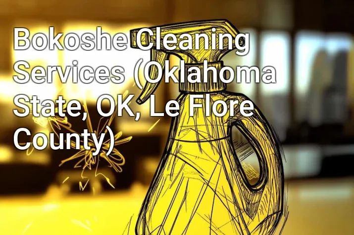 Bokoshe Cleaning Services (Oklahoma State, OK, Le Flore County)