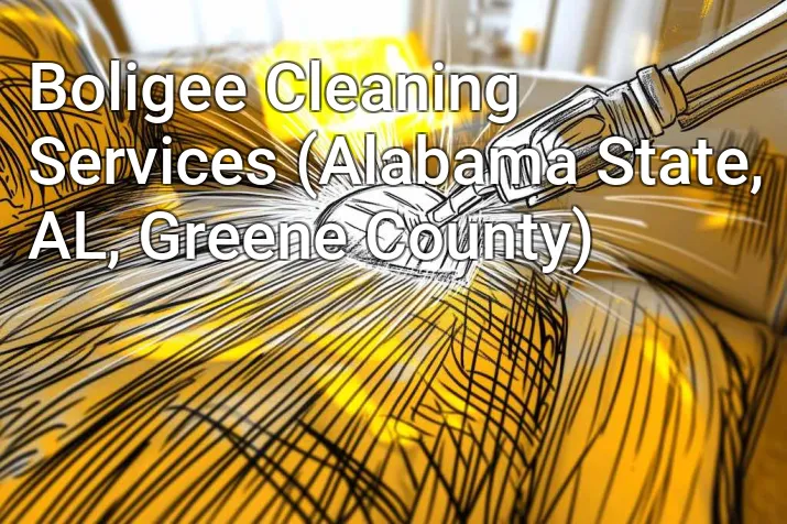 Boligee Cleaning Services (Alabama State, AL, Greene County)