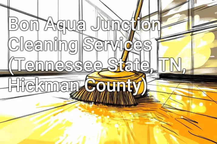 Bon Aqua Junction Cleaning Services (Tennessee State, TN, Hickman County)