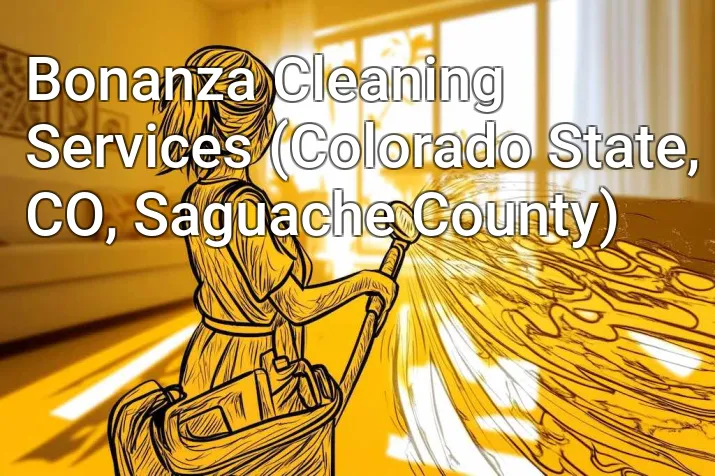 Bonanza Cleaning Services (Colorado State, CO, Saguache County)