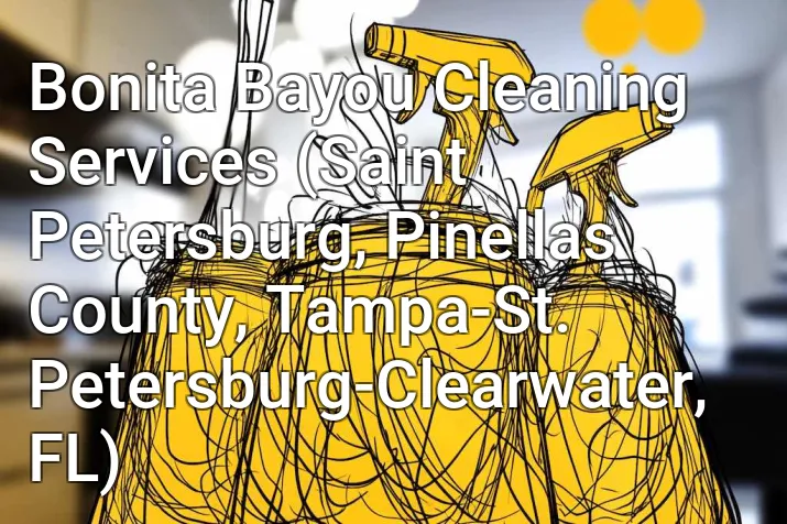 Bonita Bayou Cleaning Services (Saint Petersburg, Pinellas County, Tampa-St. Petersburg-Clearwater, FL)
