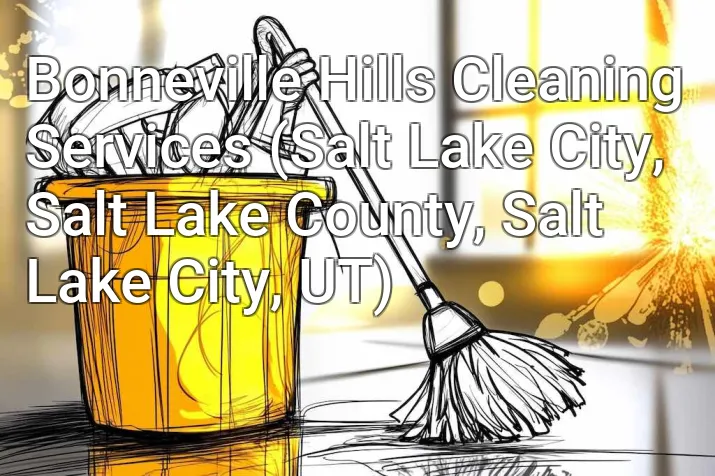 Bonneville Hills Cleaning Services (Salt Lake City, Salt Lake County, Salt Lake City, UT)