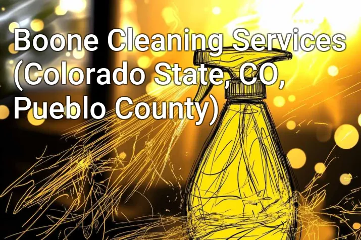 Boone Cleaning Services (Colorado State, CO, Pueblo County)