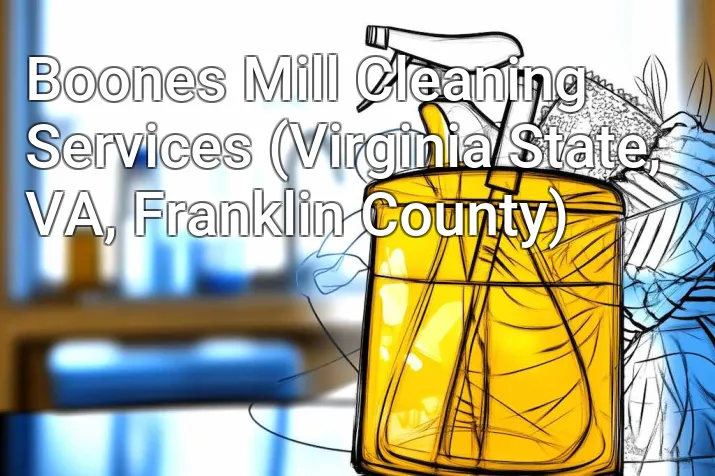 Boones Mill Cleaning Services (Virginia State, VA, Franklin County)