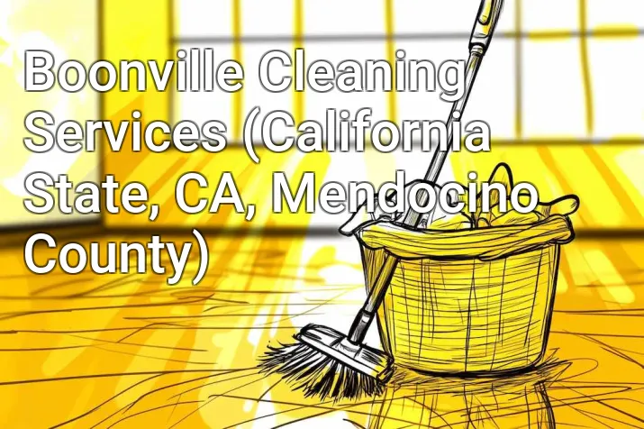Boonville Cleaning Services (California State, CA, Mendocino County)