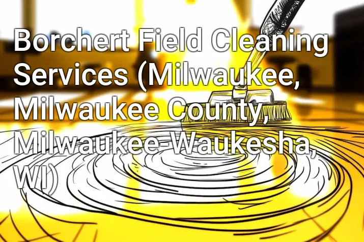 Borchert Field Cleaning Services (Milwaukee, Milwaukee County, Milwaukee-Waukesha, WI)