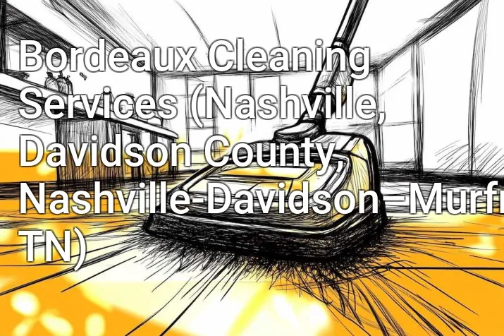 Bordeaux Cleaning Services (Nashville, Davidson County, Nashville-Davidson–Murfreesboro–Franklin, TN)
