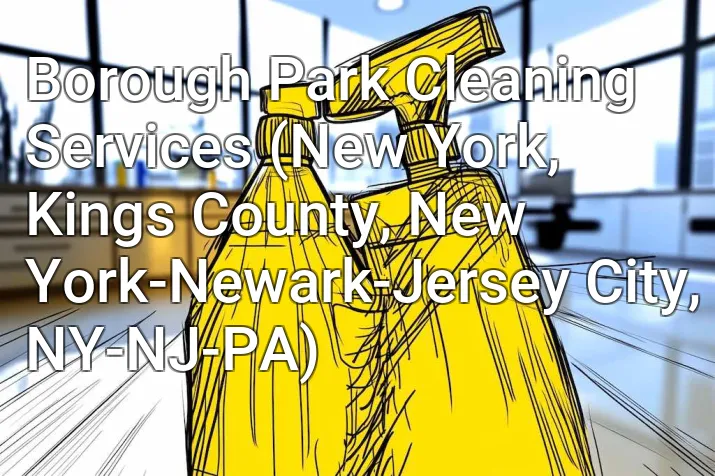 Borough Park Cleaning Services (New York, Kings County, New York-Newark-Jersey City, NY-NJ-PA)