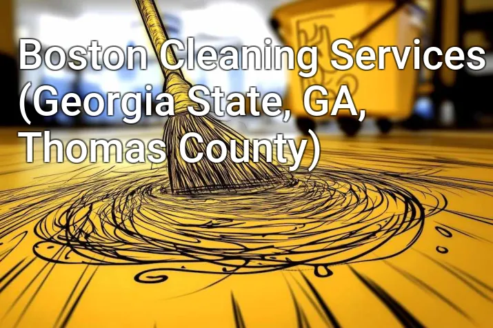 Boston Cleaning Services (Georgia State, GA, Thomas County)