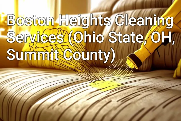 Boston Heights Cleaning Services (Ohio State, OH, Summit County)