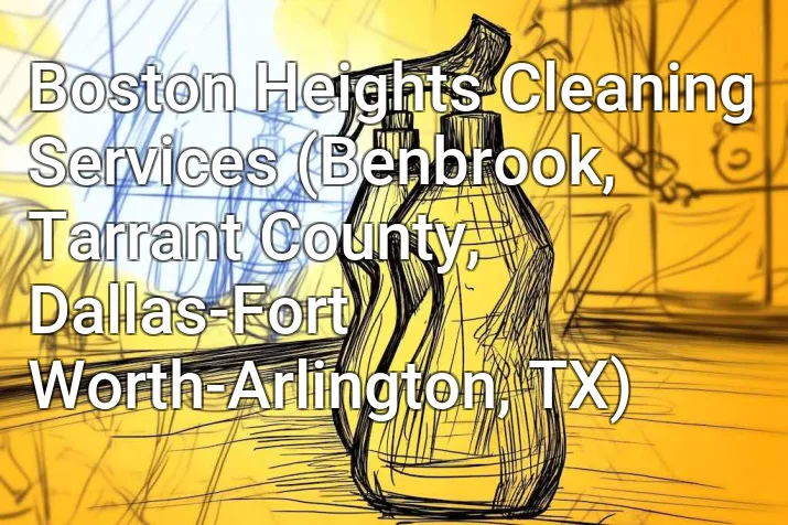 Boston Heights Cleaning Services (Benbrook, Tarrant County, Dallas-Fort Worth-Arlington, TX)