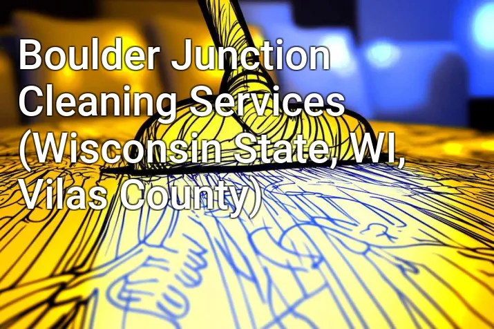Boulder Junction Cleaning Services (Wisconsin State, WI, Vilas County)