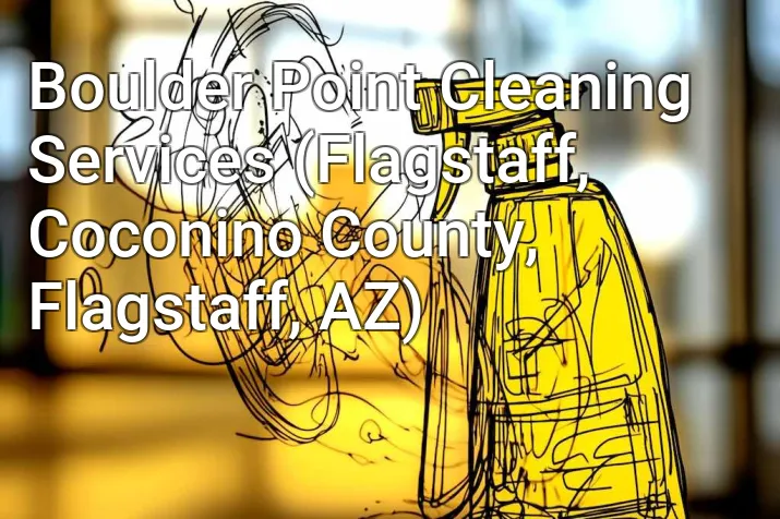 Boulder Point Cleaning Services (Flagstaff, Coconino County, Flagstaff, AZ)
