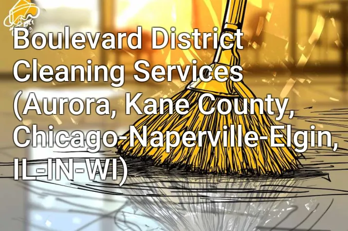 Boulevard District Cleaning Services (Aurora, Kane County, Chicago-Naperville-Elgin, IL-IN-WI)