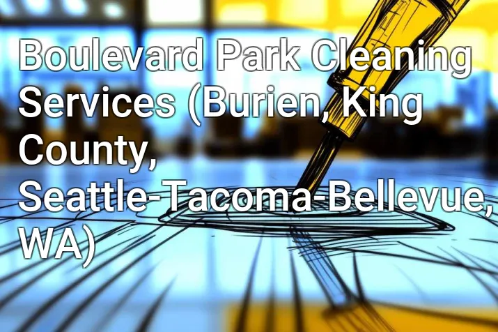 Boulevard Park Cleaning Services (Burien, King County, Seattle-Tacoma-Bellevue, WA)
