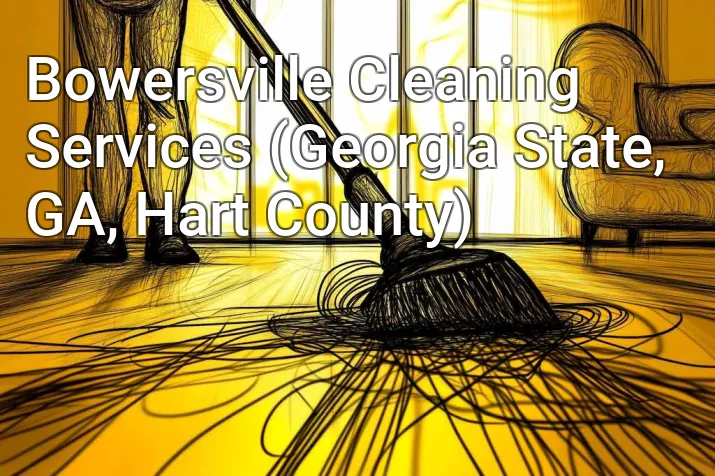Bowersville Cleaning Services (Georgia State, GA, Hart County)