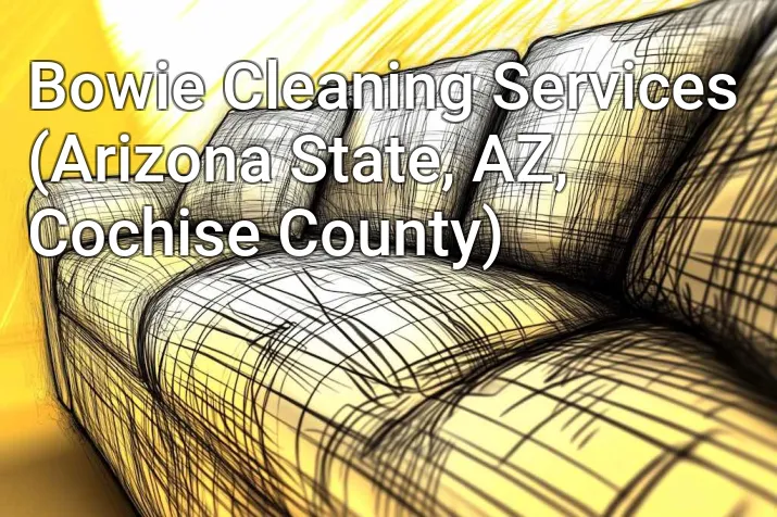 Bowie Cleaning Services (Arizona State, AZ, Cochise County)