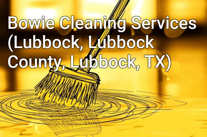 Bowie Cleaning Services (Lubbock, Lubbock County, Lubbock, TX)