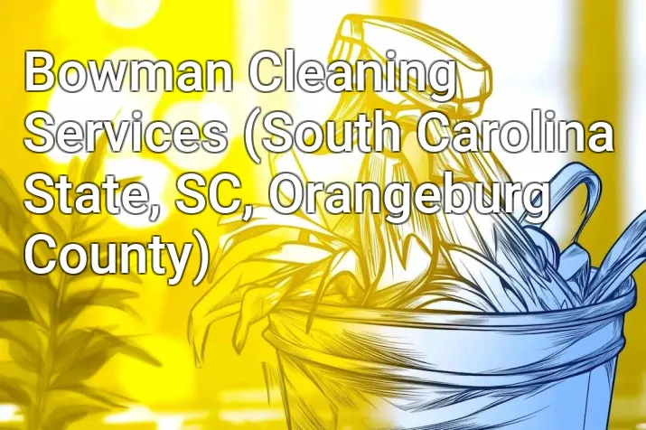 Bowman Cleaning Services (South Carolina State, SC, Orangeburg County)
