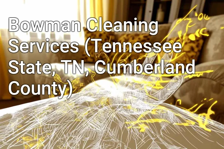 Bowman Cleaning Services (Tennessee State, TN, Cumberland County)