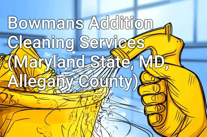Bowmans Addition Cleaning Services (Maryland State, MD, Allegany County)