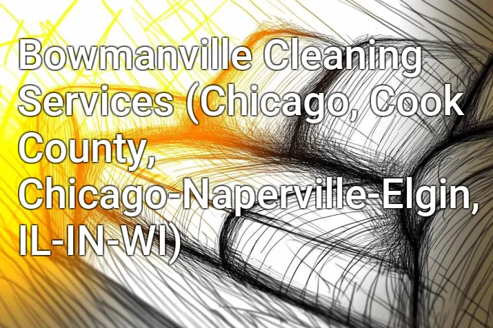 Bowmanville Cleaning Services (Chicago, Cook County, Chicago-Naperville-Elgin, IL-IN-WI)