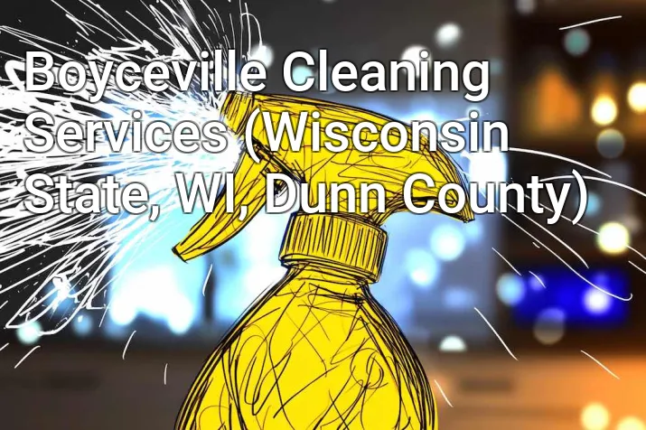 Boyceville Cleaning Services (Wisconsin State, WI, Dunn County)