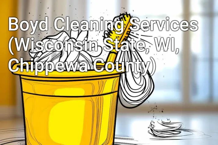 Boyd Cleaning Services (Wisconsin State, WI, Chippewa County)