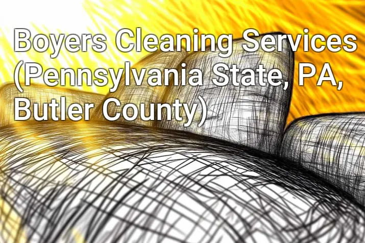 Boyers Cleaning Services (Pennsylvania State, PA, Butler County)
