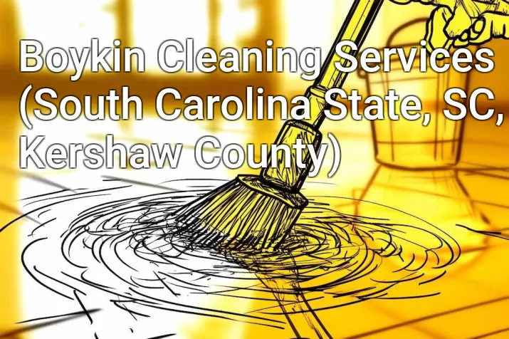 Boykin Cleaning Services (South Carolina State, SC, Kershaw County)