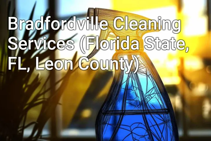 Bradfordville Cleaning Services (Florida State, FL, Leon County)