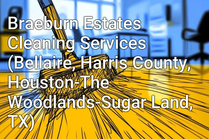 Braeburn Estates Cleaning Services (Bellaire, Harris County, Houston-The Woodlands-Sugar Land, TX)