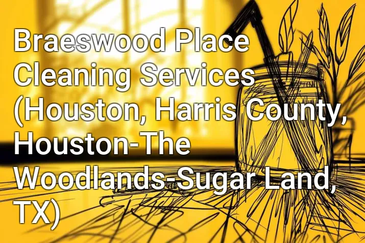 Braeswood Place Cleaning Services (Houston, Harris County, Houston-The Woodlands-Sugar Land, TX)
