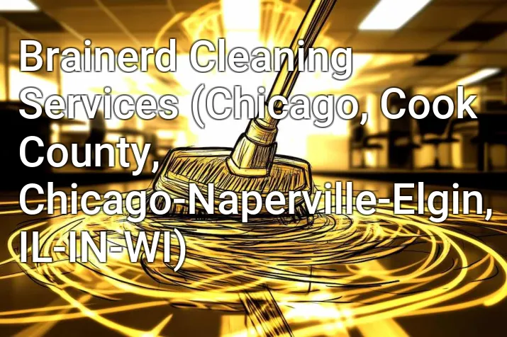 Brainerd Cleaning Services (Chicago, Cook County, Chicago-Naperville-Elgin, IL-IN-WI)